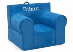 Delta Children Personalization Personalized XL Cozee Foam Chair For Kids - Our Largest Chair