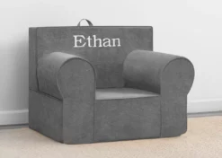 Delta Children Personalization Personalized XL Cozee Foam Chair For Kids - Our Largest Chair