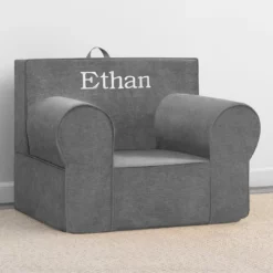 Delta Children Personalization Personalized XL Cozee Foam Chair For Kids - Our Largest Chair
