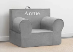 Delta Children Personalization Personalized XL Cozee Foam Chair For Kids - Our Largest Chair