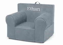 Delta Children Personalization Personalized XL Cozee Foam Chair For Kids - Our Largest Chair