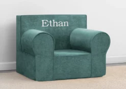 Delta Children Personalization Personalized XL Cozee Foam Chair For Kids - Our Largest Chair