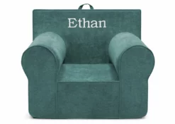 Delta Children Personalization Personalized XL Cozee Foam Chair For Kids - Our Largest Chair