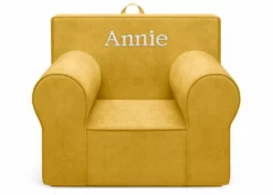 Delta Children Personalization Personalized XL Cozee Foam Chair For Kids - Our Largest Chair