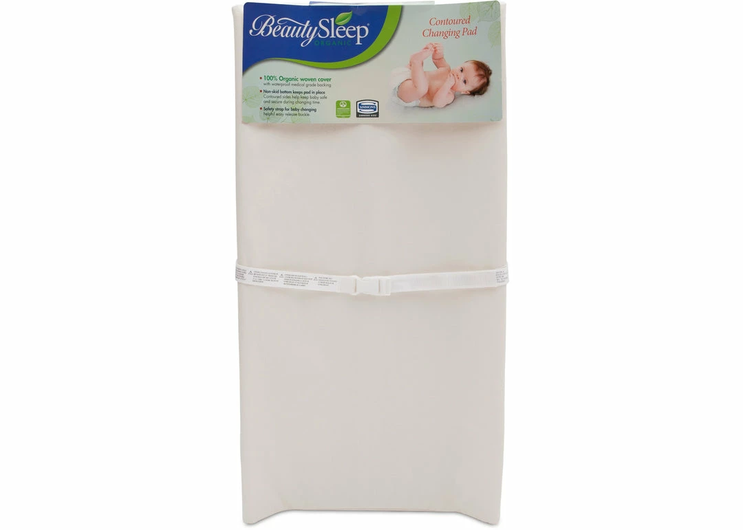 Simmons Kids BeautySleep Natural Contoured Changing Pad 6 Simmons Kids BeautySleep Natural Contoured Changing Pad