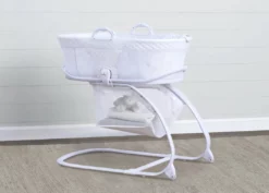 Little Folks By Delta Children Bassinets 2-in-1 Moses Basket Bedside Bassinet Sleeper