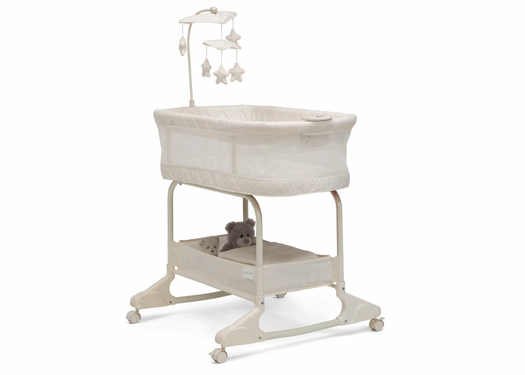 Little Folks SleepCool Rocking Bassinet With Airflow Mesh 5 Little Folks SleepCool Rocking Bassinet With Airflow Mesh