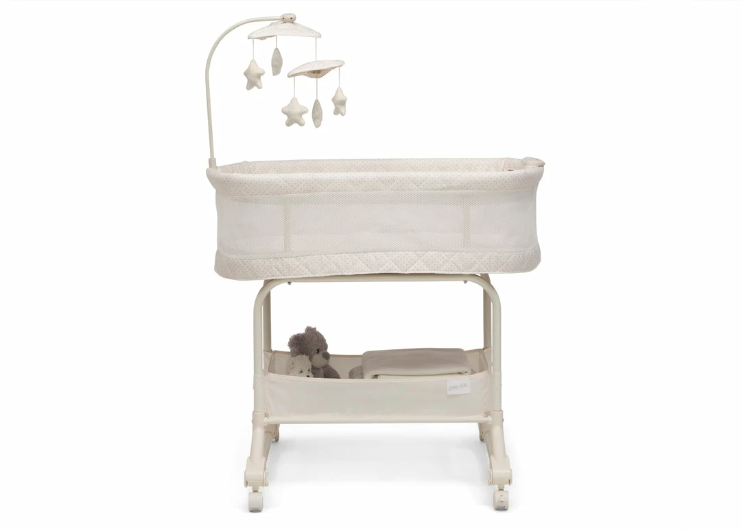 Little Folks SleepCool Rocking Bassinet With Airflow Mesh 6 Little Folks SleepCool Rocking Bassinet With Airflow Mesh
