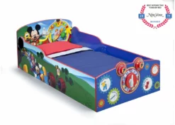 Delta Children Mickey Mouse Interactive Wood Toddler Bed Toddler Beds