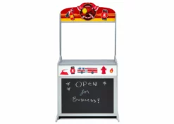 Delta Children Reversible 4-in-1 Pretend Play Center With Chalkboard & Storage What's New