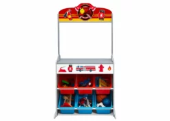 Delta Children Reversible 4-in-1 Pretend Play Center With Chalkboard & Storage What's New
