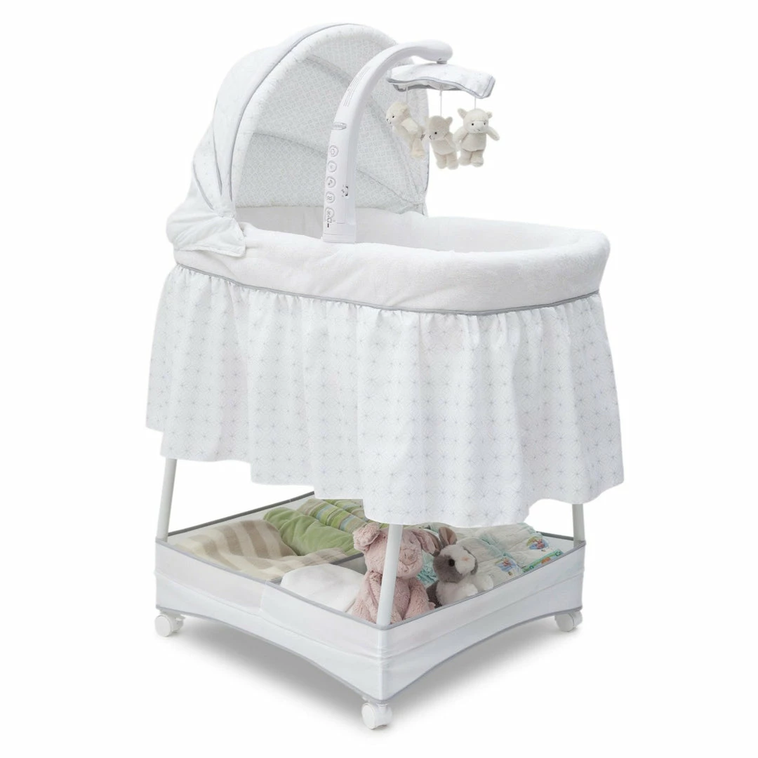 Simmons Kids Slumber Time Elite Gliding Bassinet 27 Simmons Kids Slumber Time Elite Gliding Bassinet