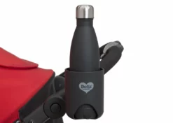 Delta Children Strollers Easy Mount Universal Stroller Cup Holder/Bike Cup Holder – 2 Pack