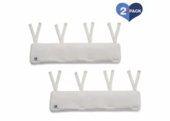 Delta Children Waterproof Fleece Crib Rail Covers/Protectors For Short Side Rails, 2 Pack Baby Cribs