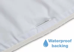 Delta Children Waterproof Fleece Crib Rail Covers/Protectors For Short Side Rails, 2 Pack Baby Cribs