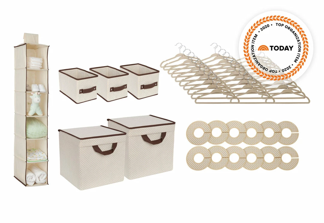 Delta Children Storage & Organization 48 Piece Nursery Storage Set 17 Delta Children Storage & Organization 48 Piece Nursery Storage Set