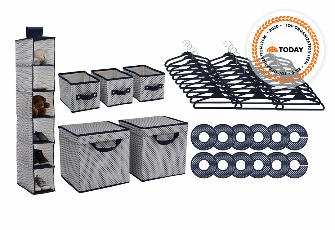 Delta Children Storage & Organization 48 Piece Nursery Storage Set 21 Delta Children Storage & Organization 48 Piece Nursery Storage Set