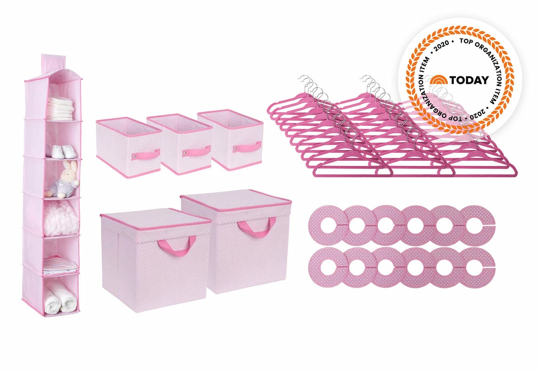 Delta Children Storage & Organization 48 Piece Nursery Storage Set 25 Delta Children Storage & Organization 48 Piece Nursery Storage Set