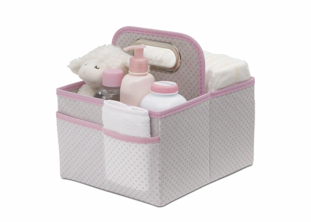 Delta Children Portable Nursery Caddy Storage & Organization 14 Delta Children Portable Nursery Caddy Storage & Organization