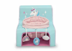 Delta Children Unicorn Sit N Play Portable Activity Seat For Babies