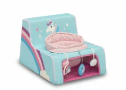 Delta Children Unicorn Sit N Play Portable Activity Seat For Babies