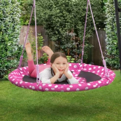 Delta Children Minnie Mouse 40-Inch Saucer Swing For Kids 15 Delta Children Minnie Mouse 40-Inch Saucer Swing For Kids