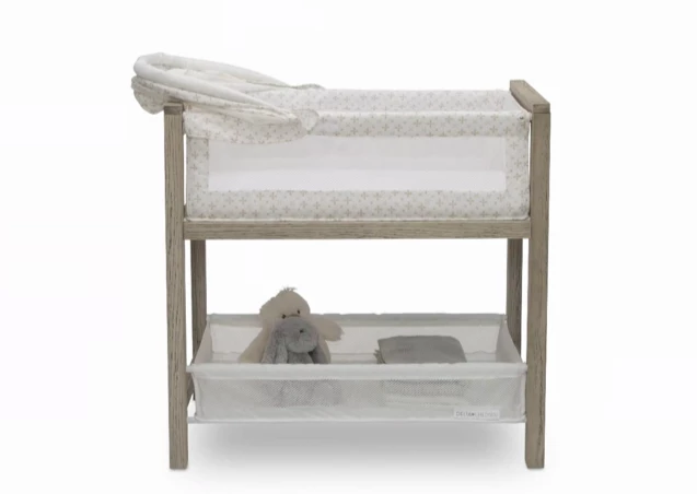 Simmons Kids Bassinets Farmhouse 2-in-1 Wood Bedside Bassinet Sleeper And Changer 7 Simmons Kids Bassinets Farmhouse 2-in-1 Wood Bedside Bassinet Sleeper And Changer
