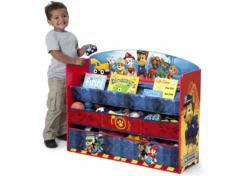 Delta Children PAW Patrol Deluxe Book And Toy Organizer