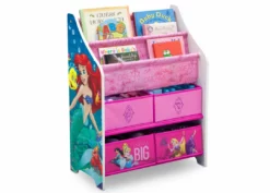 Delta Children Princess Book & Toy Organizer