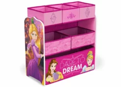 Delta Children Princess Multi-Bin Toy Organizer Storage