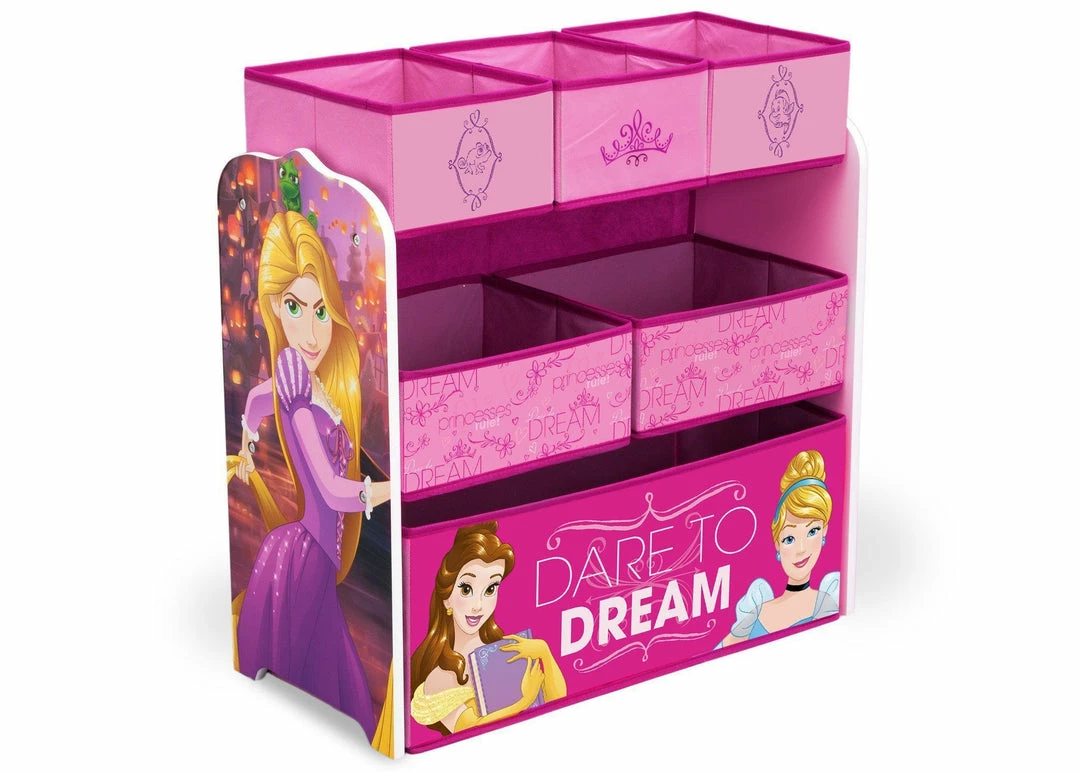 Delta Children Princess Multi-Bin Toy Organizer Storage 3 Delta Children Princess Multi-Bin Toy Organizer Storage