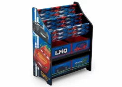 Delta Children/ Disney/Pixar Storage Cars Book And Toy Organizer