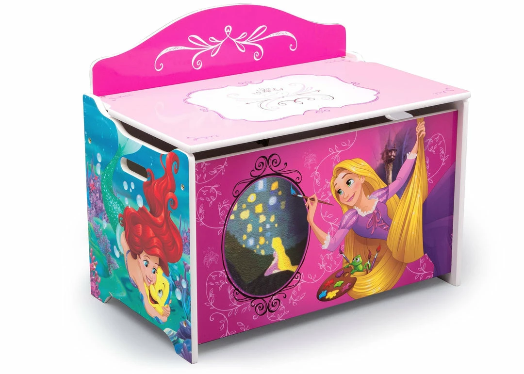 Delta Children Storage Princess Deluxe Toy Box 8 Delta Children Storage Princess Deluxe Toy Box