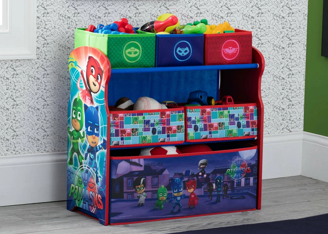 Delta Children PJ Masks Multi-Bin Toy Organizer