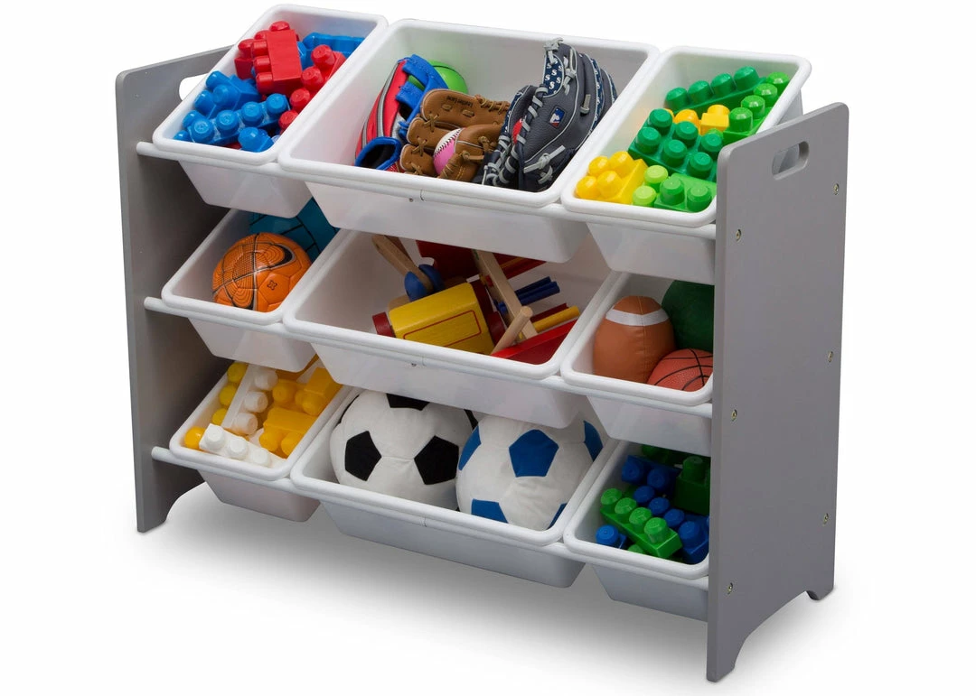 Delta Children MySize 9 Bin Plastic Toy Organizer 7 Delta Children MySize 9 Bin Plastic Toy Organizer