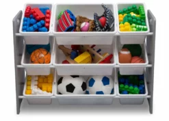 Delta Children MySize 9 Bin Plastic Toy Organizer 34 Delta Children MySize 9 Bin Plastic Toy Organizer