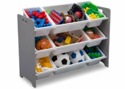 Delta Children MySize 9 Bin Plastic Toy Organizer 33 Delta Children MySize 9 Bin Plastic Toy Organizer