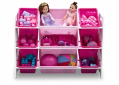 Delta Children MySize 9 Bin Plastic Toy Organizer 41 Delta Children MySize 9 Bin Plastic Toy Organizer