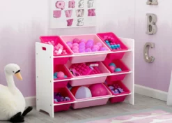 Delta Children MySize 9 Bin Plastic Toy Organizer 39 Delta Children MySize 9 Bin Plastic Toy Organizer