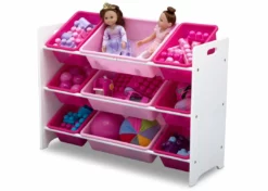 Delta Children MySize 9 Bin Plastic Toy Organizer 42 Delta Children MySize 9 Bin Plastic Toy Organizer
