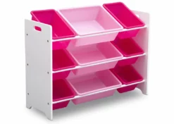 Delta Children MySize 9 Bin Plastic Toy Organizer 43 Delta Children MySize 9 Bin Plastic Toy Organizer