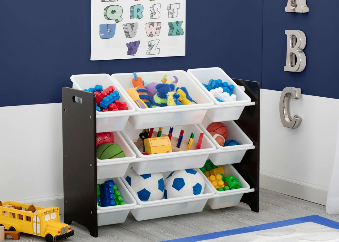 Delta Children MySize 9 Bin Plastic Toy Organizer 18 Delta Children MySize 9 Bin Plastic Toy Organizer