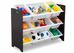 Delta Children MySize 9 Bin Plastic Toy Organizer 47 Delta Children MySize 9 Bin Plastic Toy Organizer