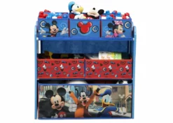 Delta Children Mickey Mouse Multi-Bin Toy Organizer Storage