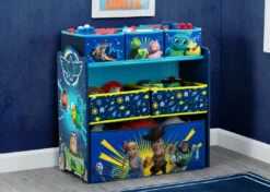 Disney/Pixar Toy Story 4 Design And Store Toy Organizer By Delta Children Storage
