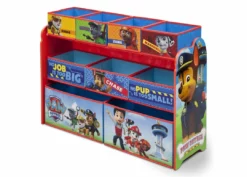 Delta Children Storage PAW Patrol Deluxe Multi-Bin Toy Organizer