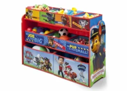 Delta Children Storage PAW Patrol Deluxe Multi-Bin Toy Organizer