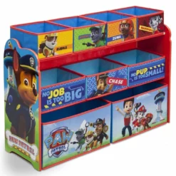 Delta Children Storage PAW Patrol Deluxe Multi-Bin Toy Organizer
