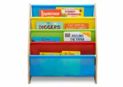 Delta Children Storage & Organization Sling Book Rack Bookshelf For Kids 31 Delta Children Storage & Organization Sling Book Rack Bookshelf For Kids
