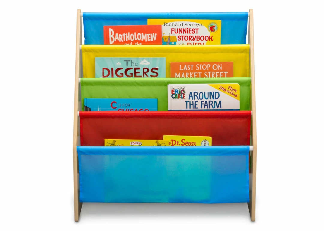 Delta Children Storage & Organization Sling Book Rack Bookshelf For Kids 14 Delta Children Storage & Organization Sling Book Rack Bookshelf For Kids
